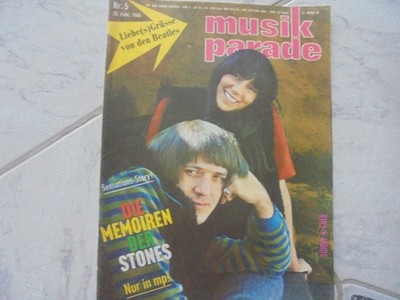 Musik Parade 5/1966 TB:Sonny und Cher/Elvis Presley/The Beatles!/Komplett!