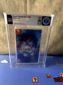 WATA Graded Nintendo Switch Final Fantasy X/X-2 NEW 9.8 A++ - LOOK! 