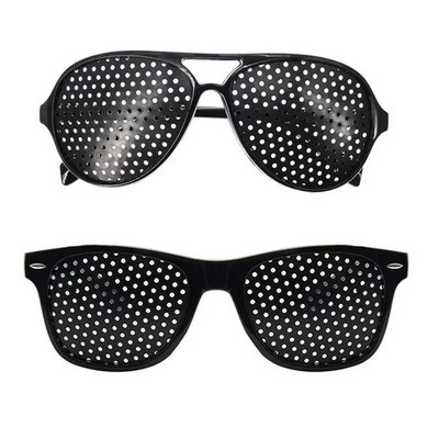Small Hole Glasses Eye Correction Exercise Eyesight Care Improvement Unisex US