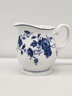 Royal Meissen Blue & White Floral Fine China Creamer & Sugar Bowl Mint — photo 8