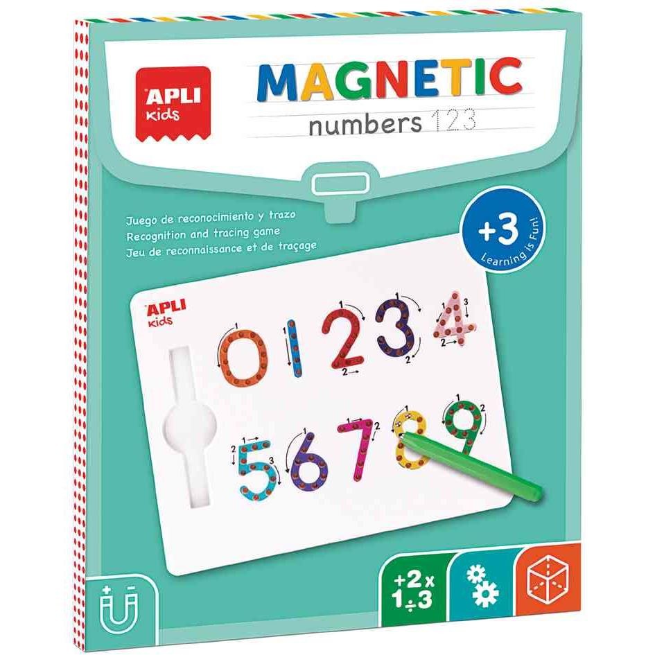 Tableau magnétique agipa 19264 magnets 123 chiffres alphabet éducatif