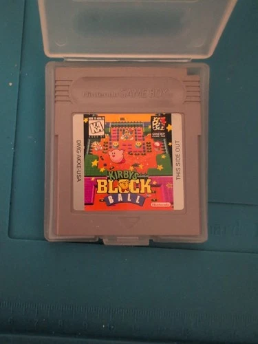 Kirby's Block Ball (Nintendo GameBoy, 1996) Great Condition!
