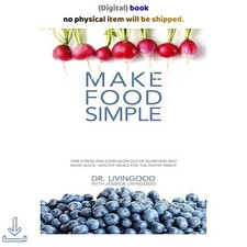 Make Food Simple (Black & White, Non-Spiral):...