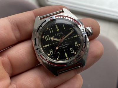 Vintage Watch Vostok Wostok Snaiper Mechanical Men's USSR
