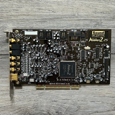 #ad Creative Sound Blaster Audigy2 ZS SB0350 PCI Internal Sound Card 5.1 UNTESTED $24.99