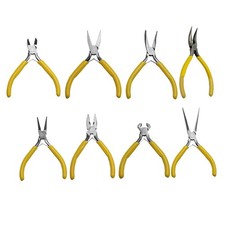 5 Inch Pliers for Jewelry Making Needlenose and Flat Nose Wire Work Tools