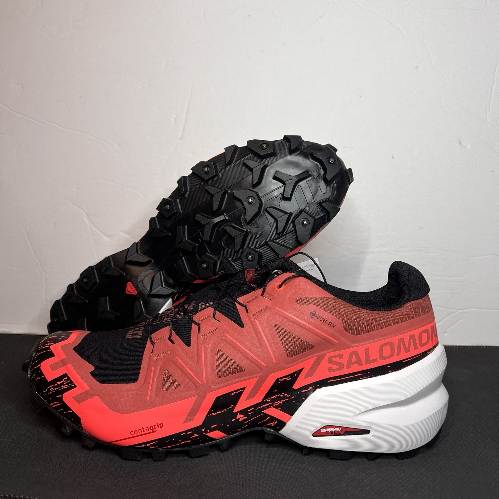 Scarpe da trekking Salomon Spikecross 6 GTX Gore Tex da uomo NUOVE*