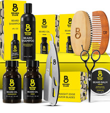 Beard Kit for Men - Grooming  Care Kit - Cedar  Sandalwood Oil, Cedar Balm, Sh