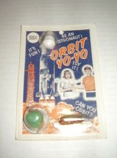 Vintage 1969 ORBIT YO-YO - Mint Sealed On Card - Tom Boy Inc. - Be An Astronaut