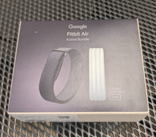Google Fitbit Air Active Bundle Health Fitness Tracker Active Band SIZE SMALL
