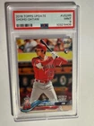 2018 Topps Update Series - Rookie Debut Shohei Ohtani #US285 (RC) PSA 9