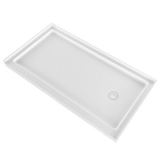 Uimoso Shower Pan 60  L x 30  W Single Thresh...