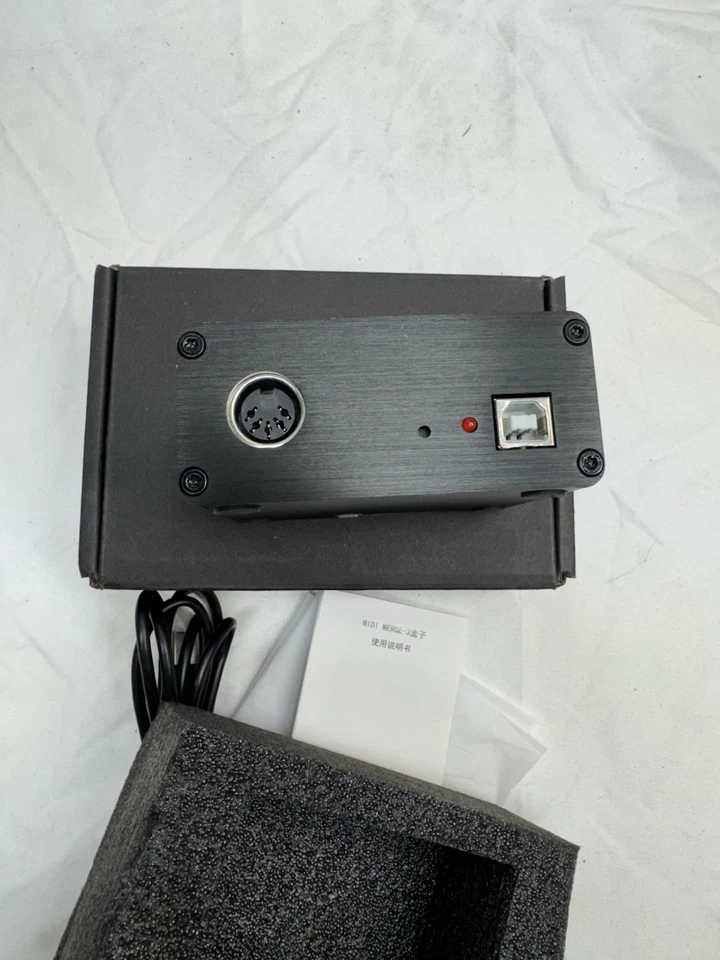 DOREMiDi MIDI MERGE-3 Gitarre Fünf-Pin Interface Midi Host Box Adapter Konverter - Bild 3 von 4