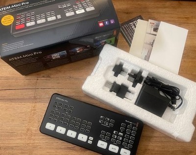 Blackmagic Design ATEM Mini Pro ISO Switcher Brand New Opened For Photos Japan