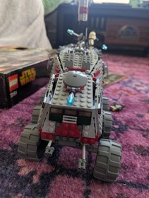 LEGO Star Wars: Clone Turbo Tank (7261-1) with Minifigs, Box, and Instructions.