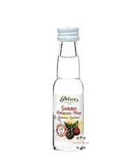 Prinz: Sommer Himbeeren-Minze-Schnaps Mini / 34 % vol / 0,02 Liter-Flasche