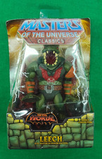 Mattel 2011 MOTU Masters of the Universe Classics LEECH HE-MAN Horde  box damage