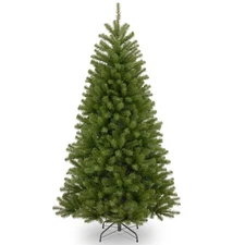 National Tree Company 6 ft Unlit North Valley Spruce Artificial Christmas Tre...