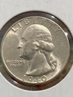 1940-D Washington Silver Quarter Choice BU+ Uncertified Lower Mintage Semi-Key