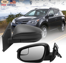 Left Driver Side Mirror Compatible with Toyota RAV4 2016 2017 2018 Door Mirrors