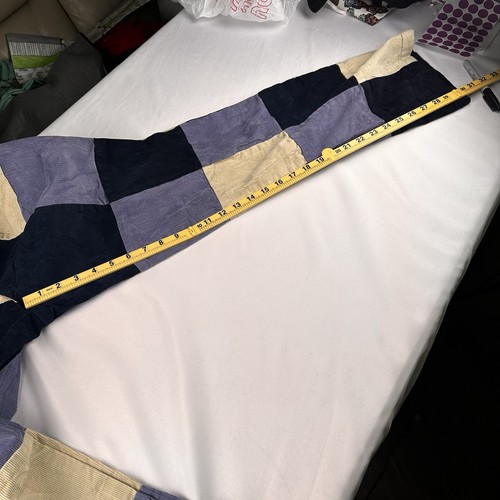 Urban Outfitters Damen S Cord Patch Hose Blau weites Bein - Bild 14 von 14