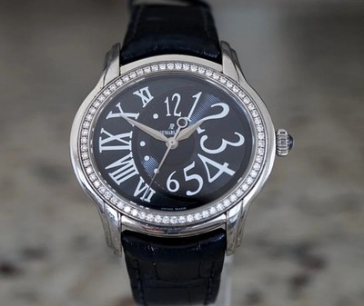 Audemars Piguet Millenary Women's Black Watch - 77301ST.ZZ.D002CR.01