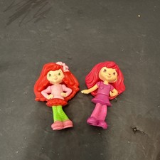 McDonald's Strawberry Shortcake Happy Meal Toys Lot of 2 Toy Figures Nice.
