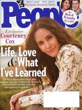 People Magazine 2-7-22 - Courteney Cox, Nick Jonas, Meat Loaf