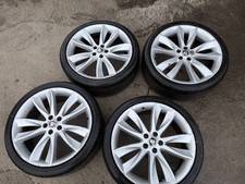 Genuine Rare Jaguar XF 20" Hydra 5x108 Alloy Wheels CX23-BA x4