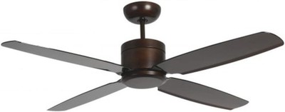 Pepeo Turno 132CM Deckenventilator, 6 Geschwindigkeiten Wendemotor, Fernbedienung, Bronze