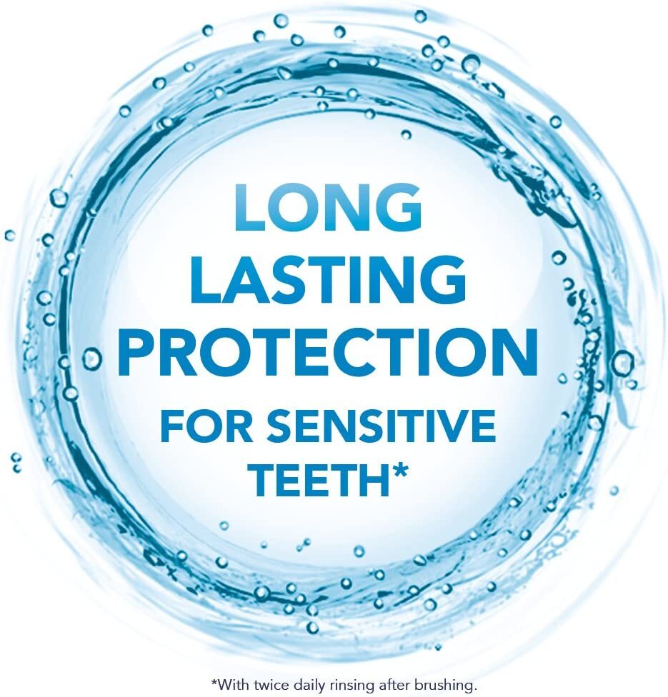 Sensodyne Mouthwash for Sensitive Teeth, Alcohol Free, Cool Mint