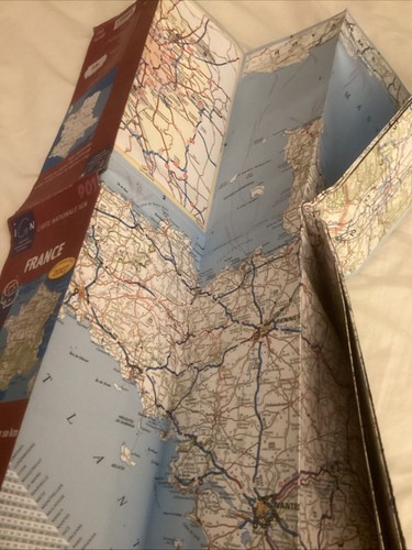 IGN FRANCE 2007 COLOURED MOTORISTS PAPER MAP INDEXED No.901 1:1000 000 - Picture 3 of 3