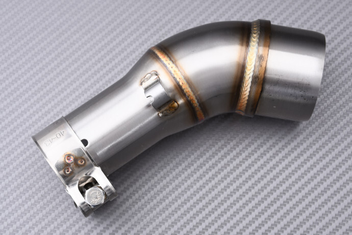 Tube intermédiaire 51 mm pour échappement Kawasaki Ninja 250SL réparer ligne rouillée