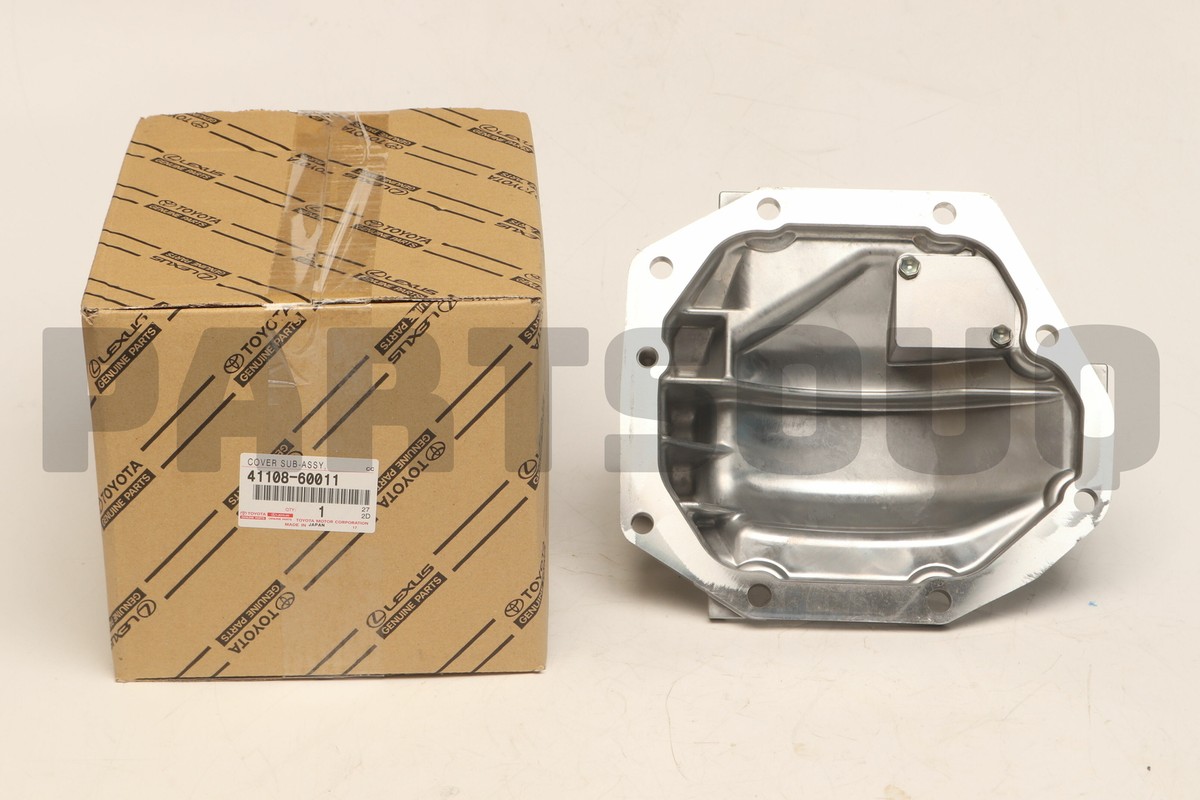 4110860011 Genuine Toyota COVER, FRONT DIFFERENTIAL CARRIER 41108