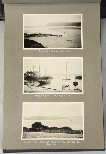 CORNWALL finely curated PHOTOGRAPH album 1929-36 with excellent views seascapes - Picture 22 of 24
