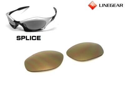 LINEGEAR Gold Mirror Non Polarized Lens for Oakley Splice [SP
