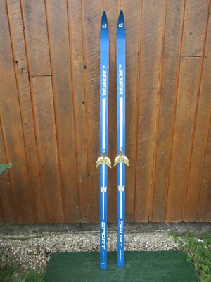 OLD Wooden Snow Skis 69