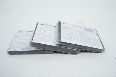 3 Packs (60 pcs) Carlisle 4071300 Sparta Grill Screen 5-1/2'' x 4'' Ships FREE