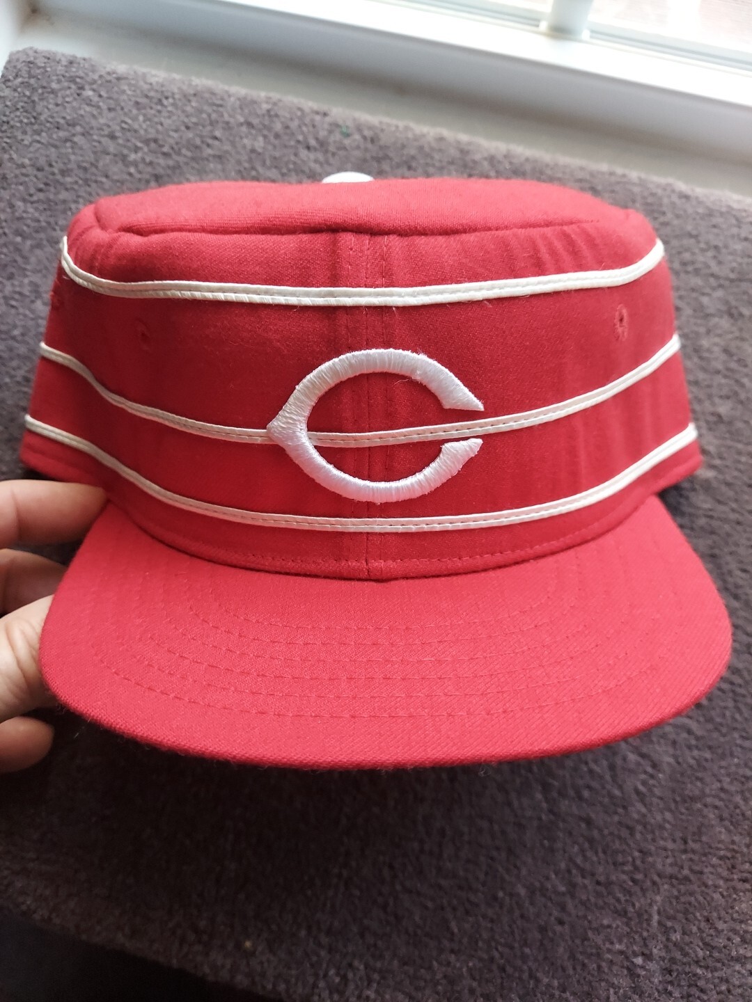 Cincinnati Reds Pill Box Cincinnati Reds New Era Pillbox Cap 71/2 | eBay
