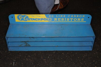 GC Stackpole Resistors 50 Line Carbon Display Cabinet | eBay
