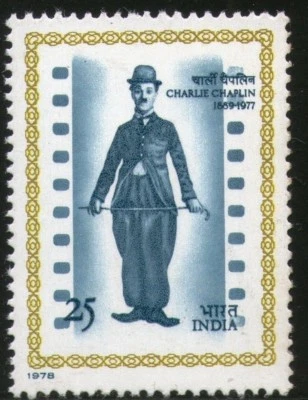 India 1978 Cine Charlie Chaplin Hollywood Películas sello 1v MNH - Imagen 1 de 2