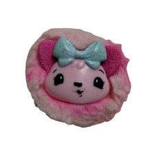 Moose Pikmi Pops Surprise Cheeki Puffs Phews Hedgehog Plush Mini Pink Round 1.5"