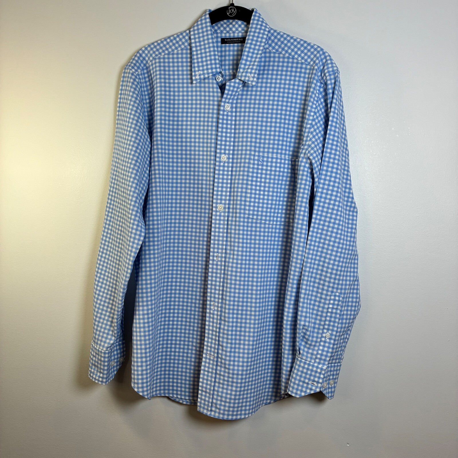 Tailorbyrd Collection Gingham Button Down Long Sl… - image 2
