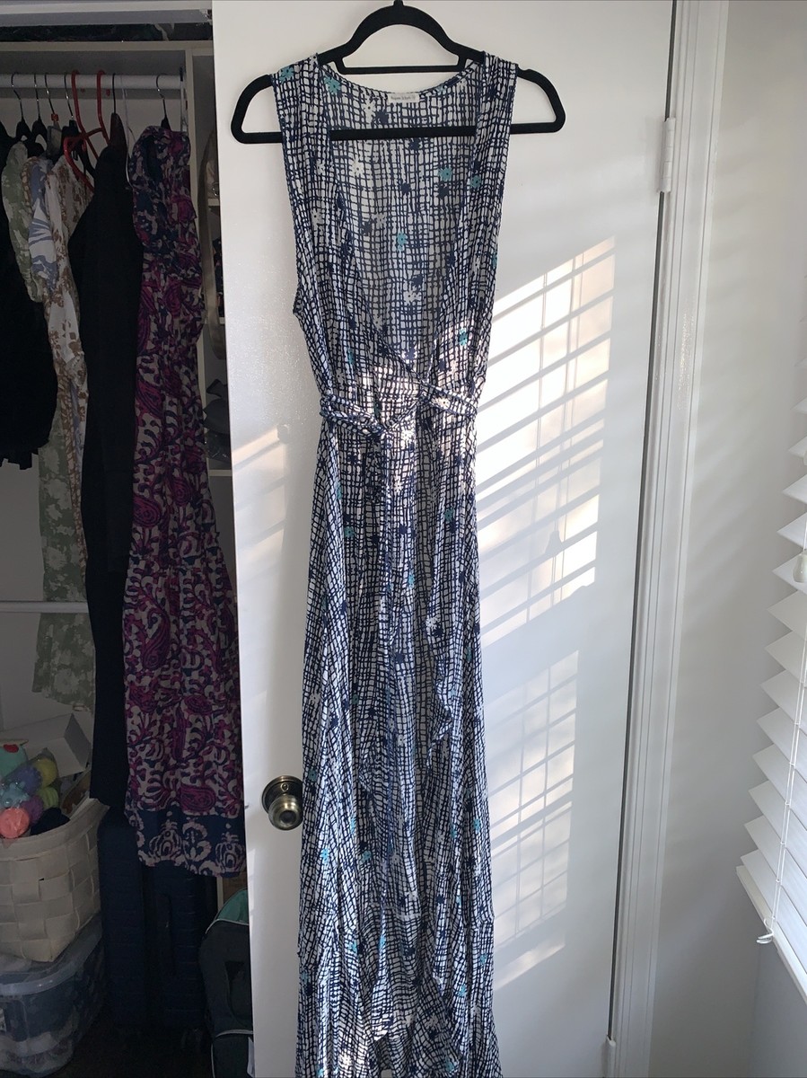 dress and shorts Andrea & Leo A1347 Short Floral A-Line Dress 12 / Navy