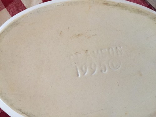 Vintage 1995 Teamson Stoneware Casserole Baking Dishes 4 pieces in set - Picture 5 of 10