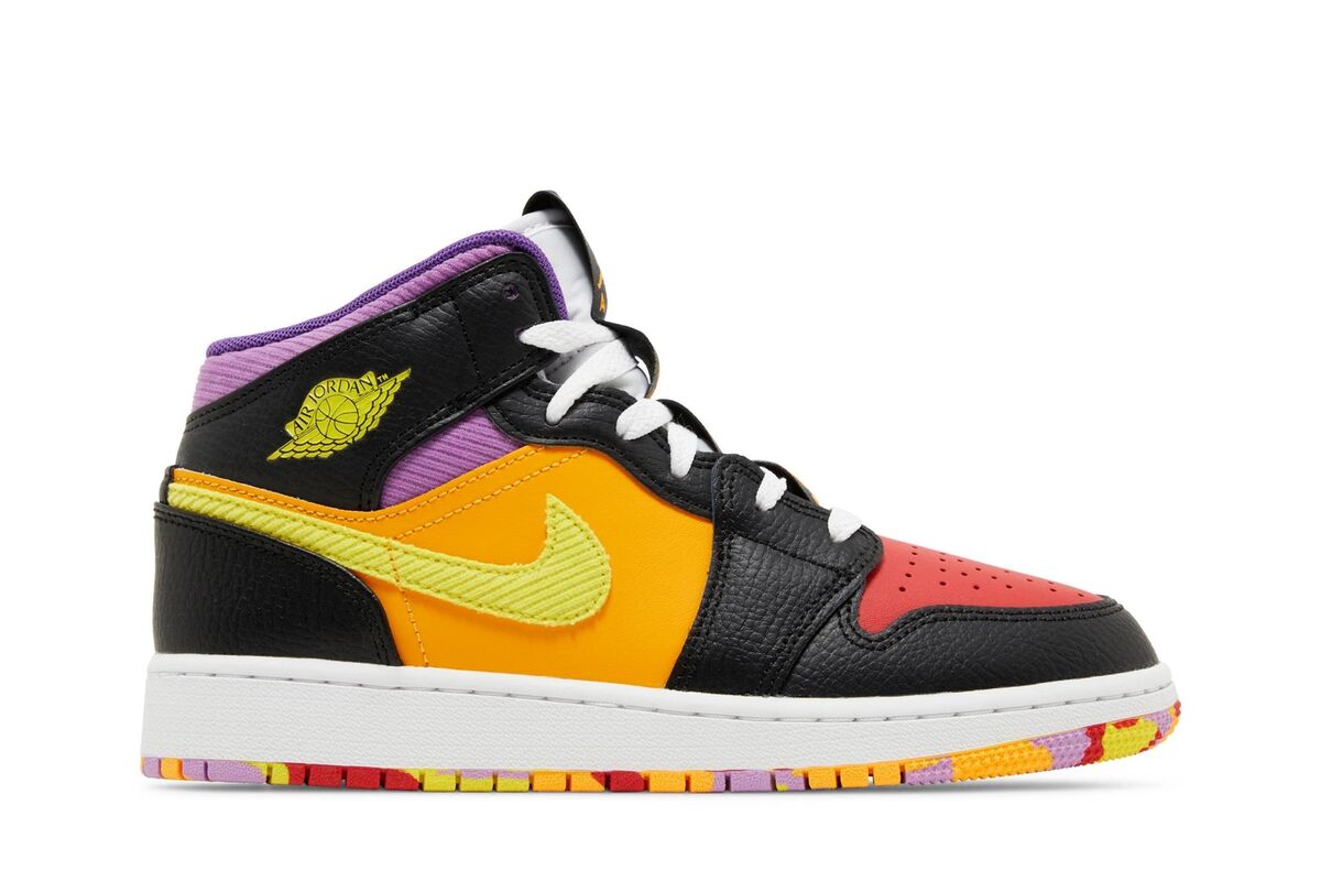 Air Jordan Air Jordan 1 Mid SS GS 'Championships' FD1317-007 Air Jordan Air Jordan 1 Mid SS GS 'Championships' FD1317-007