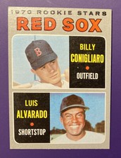 1970 Red Sox Rookie Stars #317 Topps Baseball Card - Super Nice - Excellent +