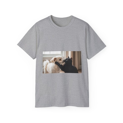 Dog Lovers Unisex Ultra Cotton Tee, Cute Pet T-Shirt, Animal Lover Gift - Picture 10 of 25