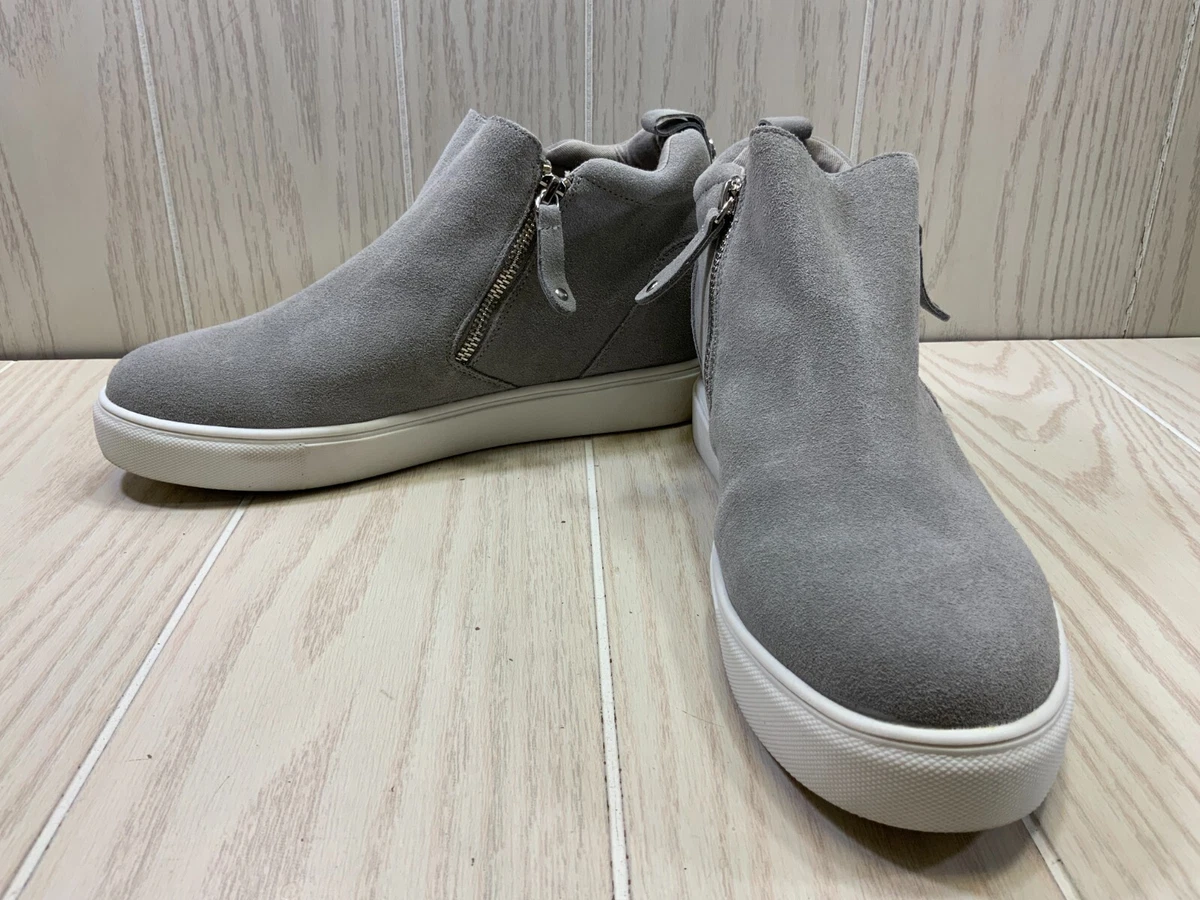 Grey slip on shoes hotsell steve madden