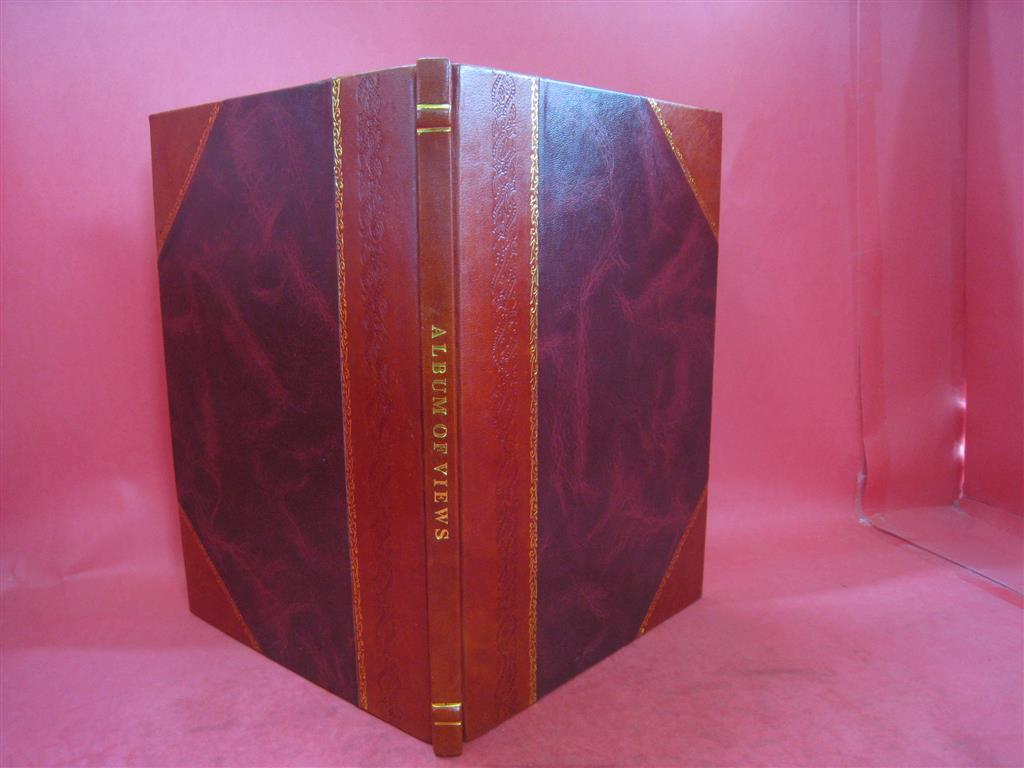 Vintage 1886 Denver & Rio Grande Album Leather Bound Scenic Views